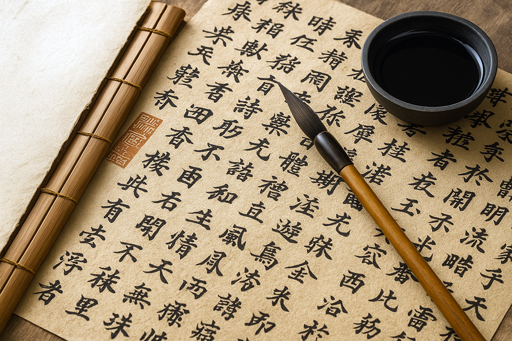 A Caligrafia Chinesa e a Invenção do Papel: O Legado Asiático no Design Gráfico