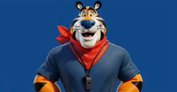 Mascote Tigre Tony é recriado em 3D com apoio de IA