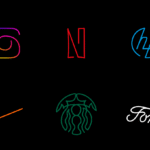 Loooop Studio reinterpreta 44 logotipos famosos usando seu estilo de assinatura de linha contínua e elegante.