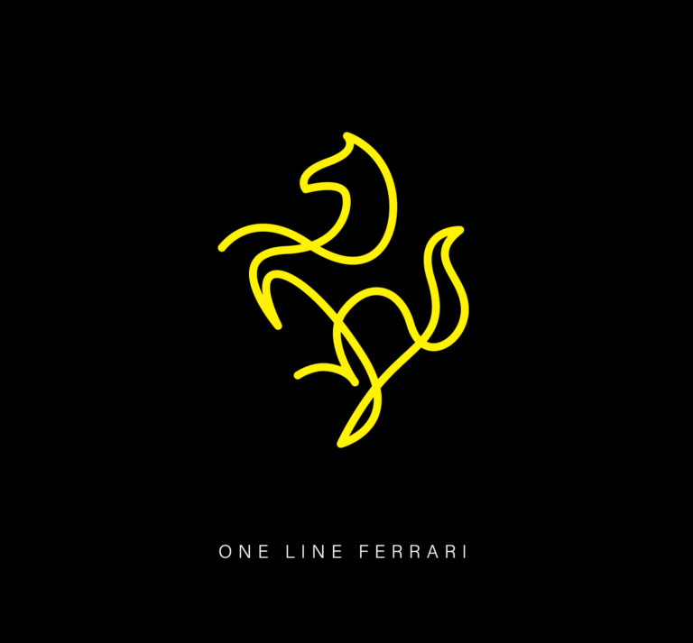Loooop Studio reinterpreta 44 logotipos famosos usando seu estilo de assinatura de linha contínua e elegante.