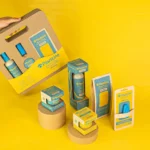 Design de um Kit de higiene sustentável para cães Pawstine Peachy Clean