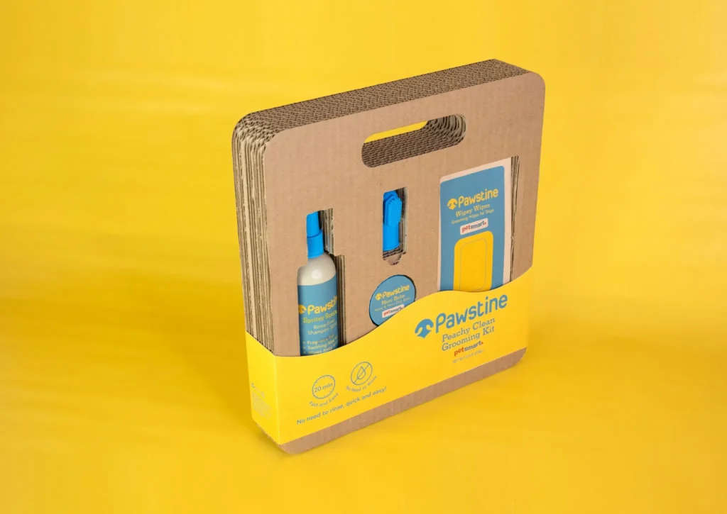 kit de higiene para cães