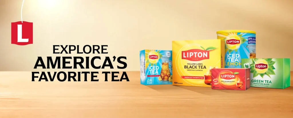 Embalagens Lipton