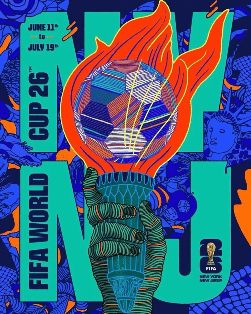 Pôster Copa do Mundo FIFA 2026 - Cidade de Nova York