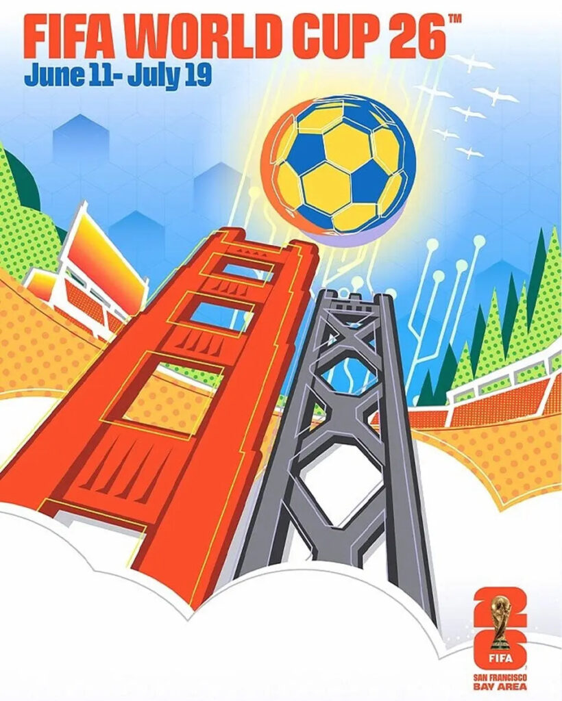 Pôster Copa do Mundo FIFA 2026 - Cidade de San Francisco