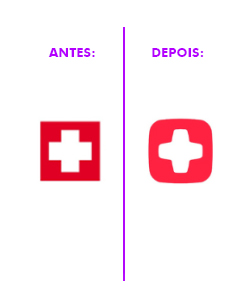Novo símbolo proposto para a a Pague Menos